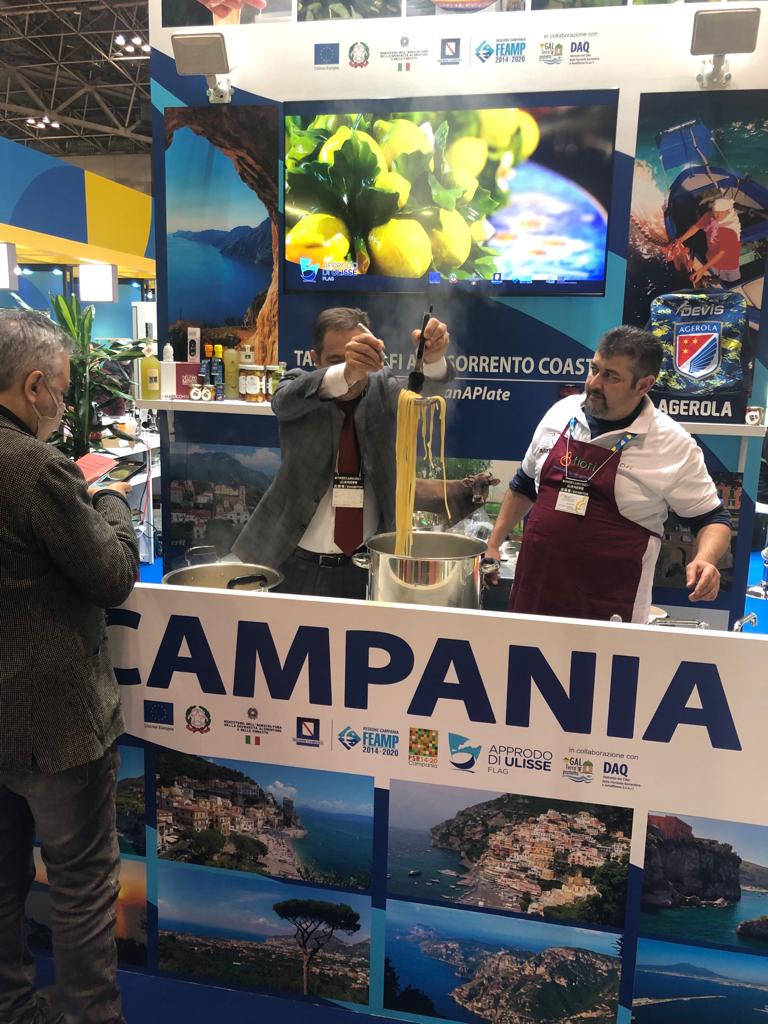 Il padiglione Campania al Foodex di Tokyo 