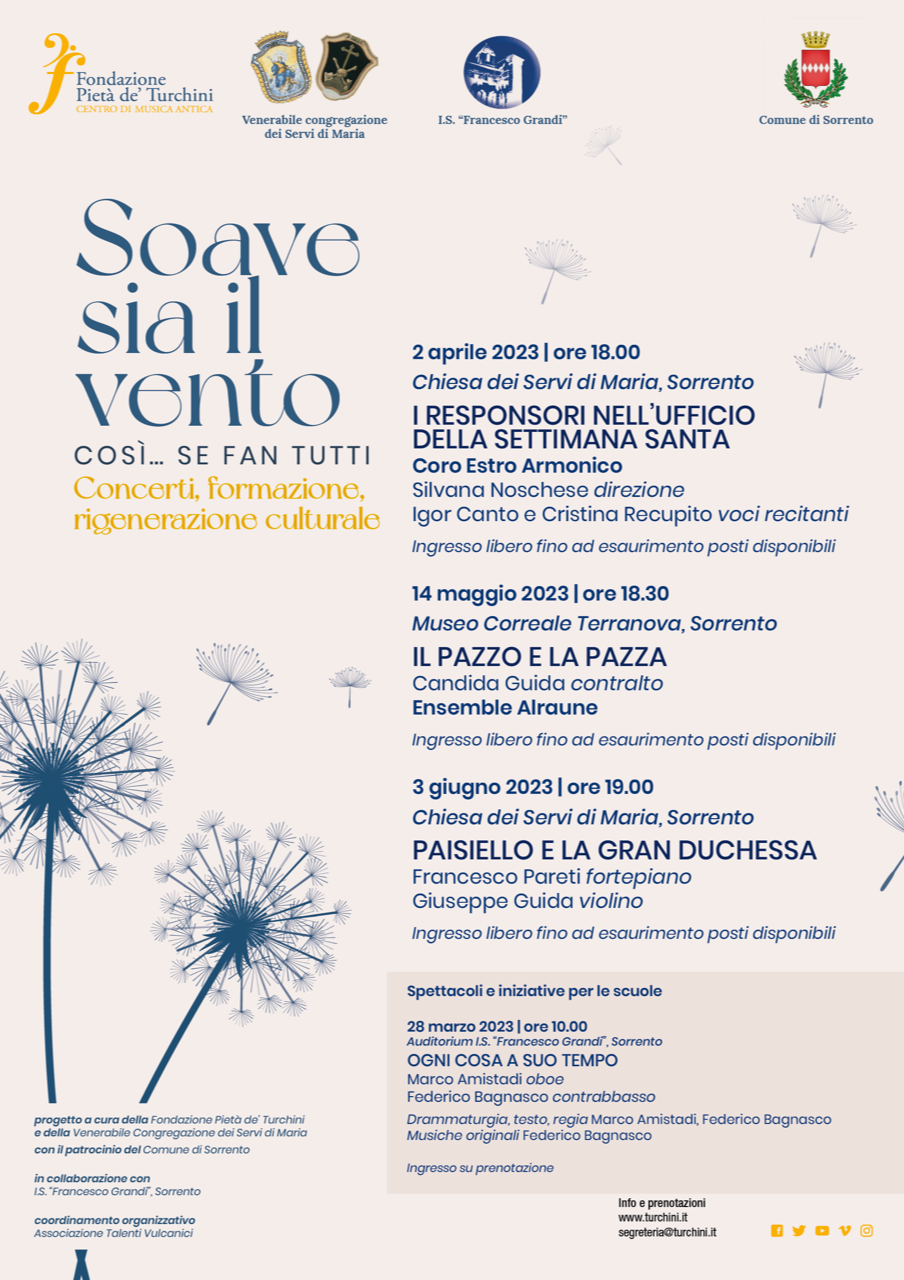 La locandina dell'evento